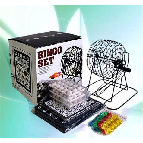 bingo set philippines|Bingo Game Deluxe Set Rotary Cage with Automatic .